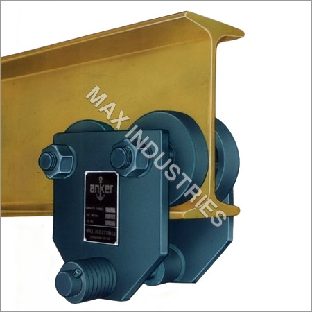 Monorail Pull-Push Traveling Trolley - Features: Compact Design