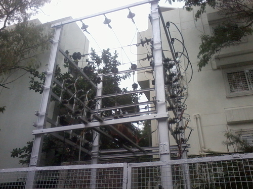 132KV तक स्विचयार्ड स्थापना