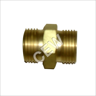 Brass Male Connector - Durable Brass Alloy, Versatile Use Across Various Applications