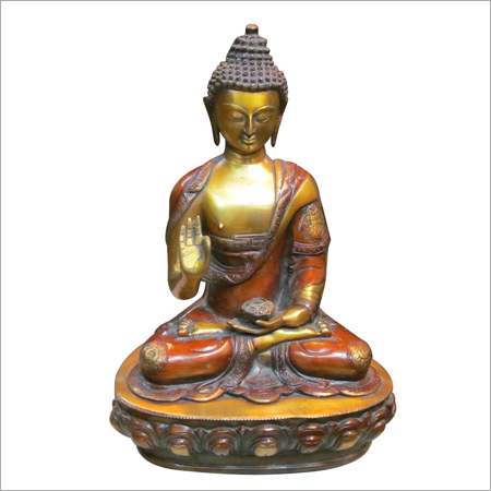 पीतल का बुद्धा प्रतिमा