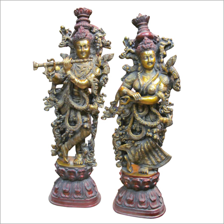 Brass Antique Goddess Statues