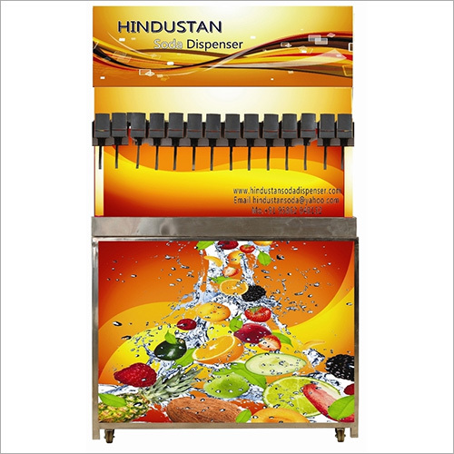 अर्ध-स्वचालित 14+2 वाल्व सोडा मशीन