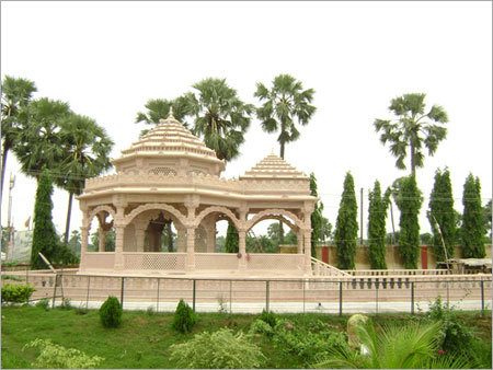 शानदार डिजाइन संगमरमर का मंदिर