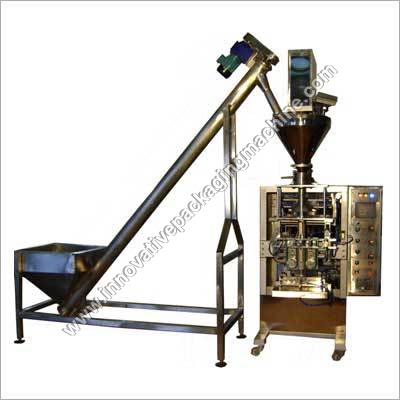 ऑटोमैटिक कॉलर टाइप एफएफएस मशीन विथ ऑगर फिलर