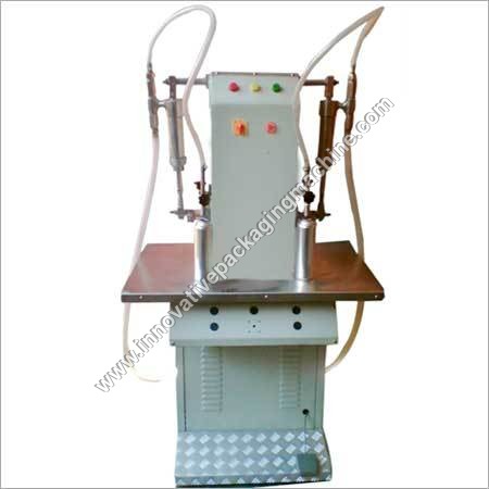 Semi-Automatic Liquid Filling Machine - SS-304/316L, 50-5000ml Filling Range | Pneumatic Operation, Low Energy Consumption, PLC Control with MMI