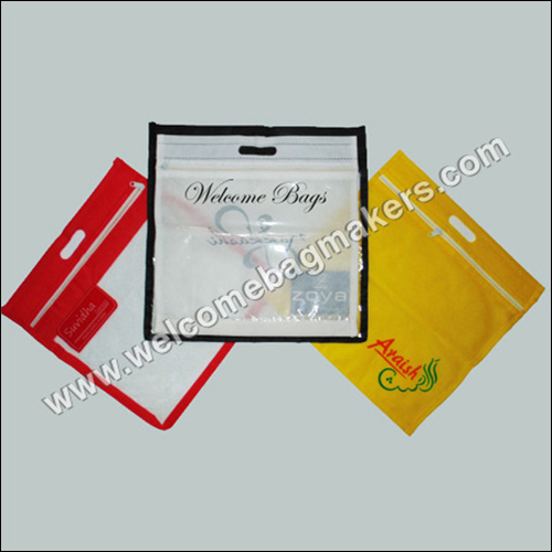 Saree Cover Bags - PVC Material, 14 x 16 Inches Size | Transparent, Reusable, Soft, Multi-Color Options