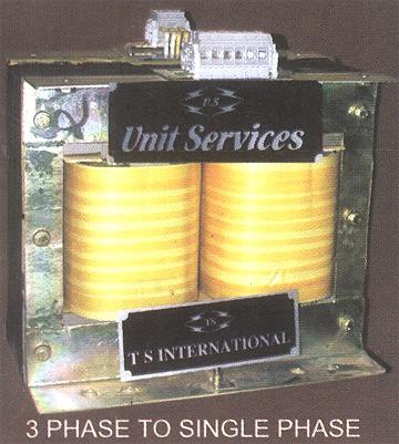 Three Phase to Single Phase Transformer