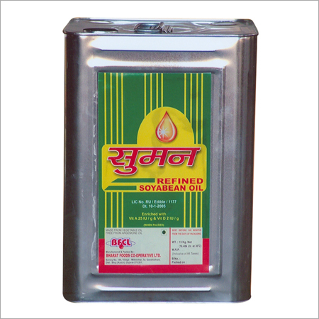 शुद्ध सोयाबीन तेल (टिन)