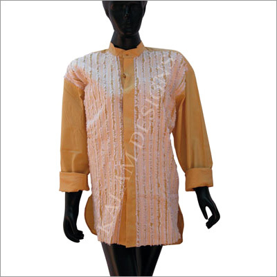 पुरुषों की फ्रिल शर्ट