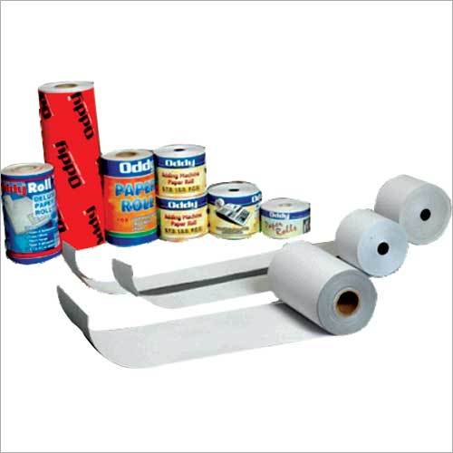 White Adding Paper Rolls