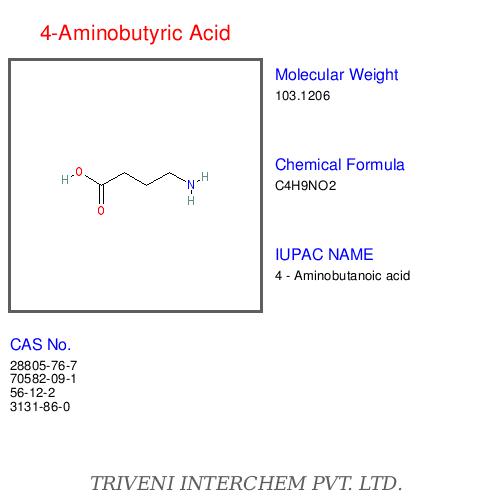 4-एमिनोब्यूट्रिक एसिड