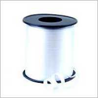 सफेद डबल फेस साटन रिबन