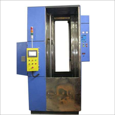 Blue And Silver Induction Hardening Machine