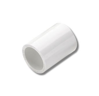 White Upvc Pipe Coupler