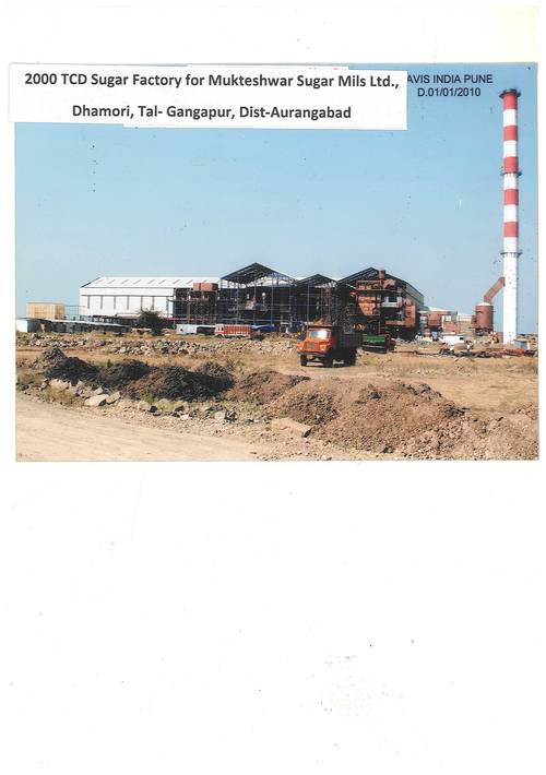 मुख्तेश्वर शुगर मिल्स के लिए 2000 टीसीडी शुगर फैक्ट्री