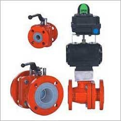 PTFE लाइन वाला वाल्व