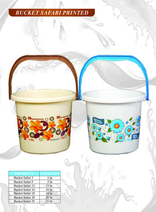 BUCKET SAFARI PRINTED