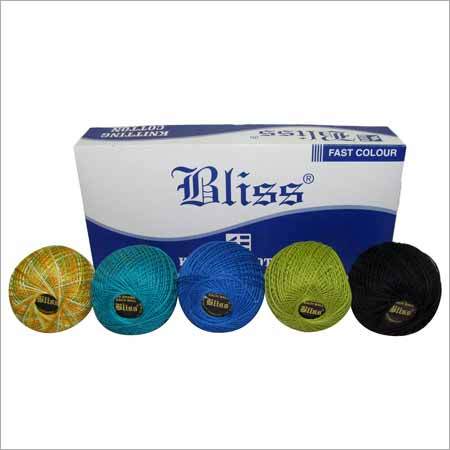 कॉटन थ्रेड गैस्ड मर्सराइज्ड बुनाई आवेदन: कढ़ाई