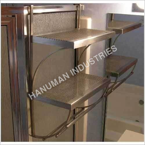 स्टेनलेस स्टील शावर रैक