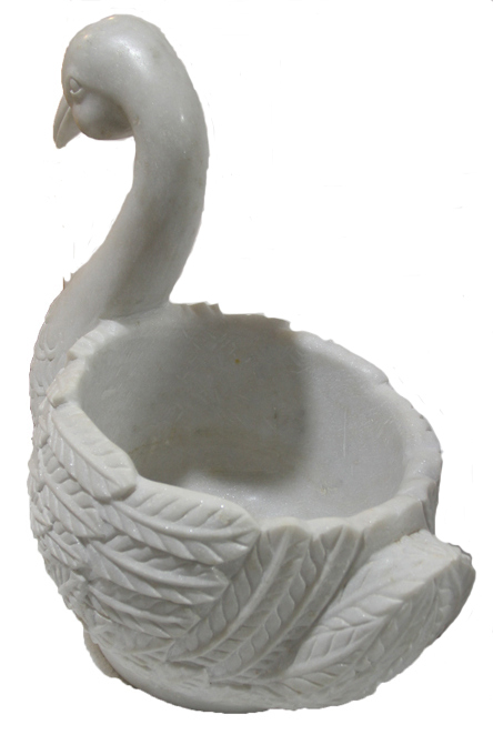 Swan Style Marble Bowl