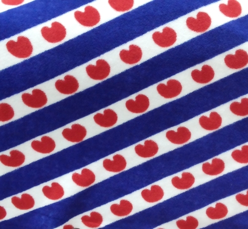 100% Cotton Single Jersey Fabric - Full Size, Printed Design | Washable for Bedding, Home, and Hotel Use
