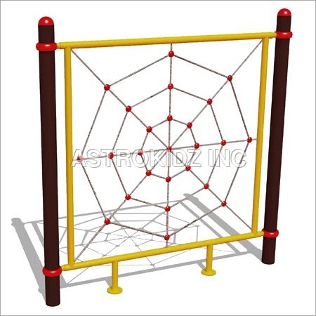 मेटल एंड प्लास्टिक स्पाइडर नेट क्लाइंबर
