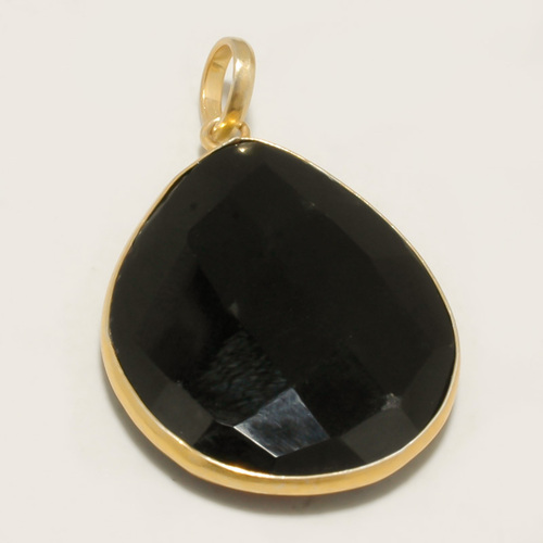 पेंडेंट 35 कैट्स ब्लैक चेलेडोनी ब्यूटीफुल पेंडेंट 18K गोल्ड प्लेटेड