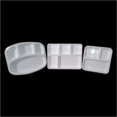 Polycarbonate Dosa Plate - Various Dimensions, White Color, Rectangular Shape | Durable, Crack Proof, Lightweight, Reusable, Food Safe, Microwave Safe