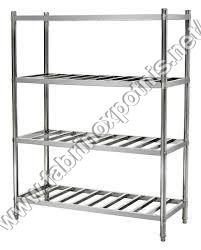 टिकाऊ स्टेनलेस स्टील कोल्ड रूम रैक