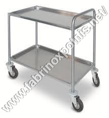 स्टील एसएस ट्रॉली