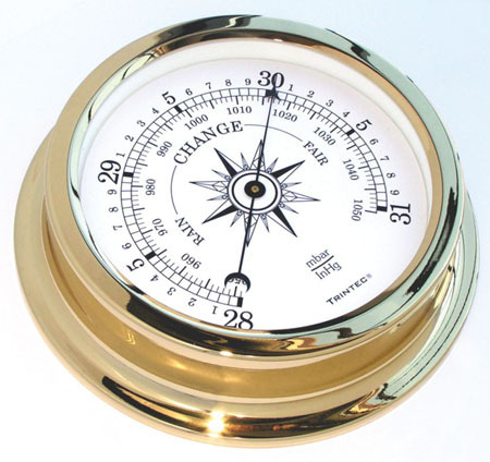 Stailness Steel Aneroid Barometer