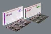 Allegra Fexofenadine HCl 120mg/180mg Tablets