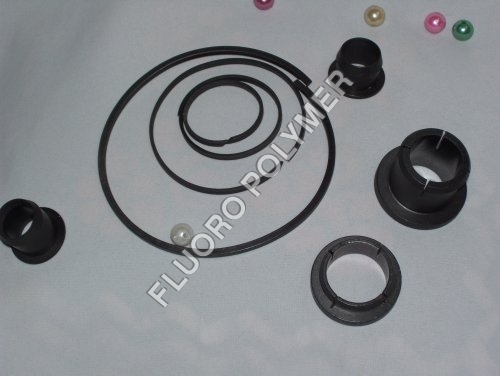 कार्बन और ग्रेफाइट भरे Ptfe ढाले गए घटक