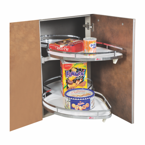 Swing Corner - Stainless Steel Corner Unit for Modern Kitchens | 7-Year Warranty, Stylish Design