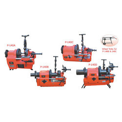 Electric Pipe Threading Machine - 2 to 6 Inch Capacity, Red Color, Semi-Automatic, 750W/1100W Power | Durable, Precision Engineered, Corrosion Resistant, Excellent Performance