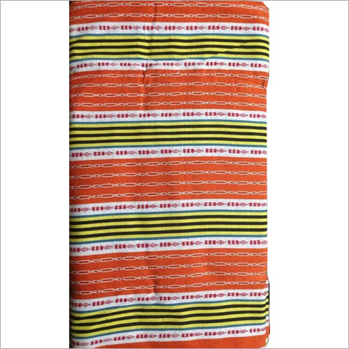 Olunga Highcut Cotton - Cotton Blend, 65 Inches, Orange | Soft Texture, Durable, Striped Pattern