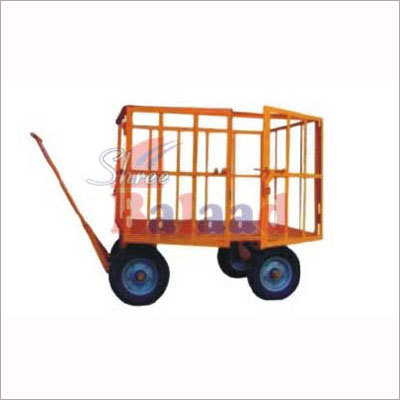 Door Type Platform Truck - Manual Operation | Strong, Durable Design for Heavy Loads