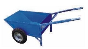 Strong Double Wheel Barrow With Scooter Tyre