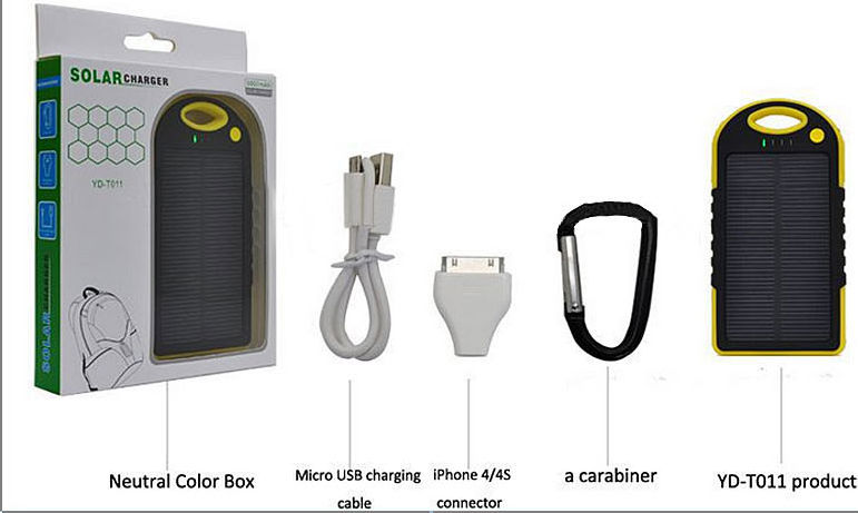 Solar Charger Solar Power Bank Solar Battery