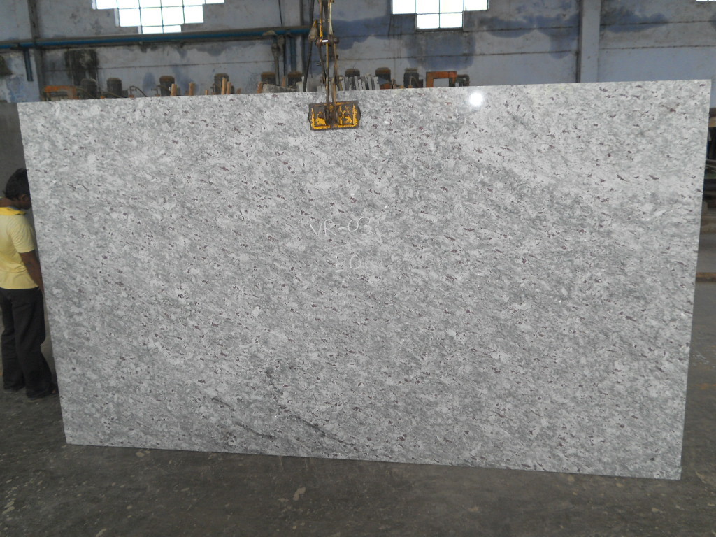 Moon White Granite Slab