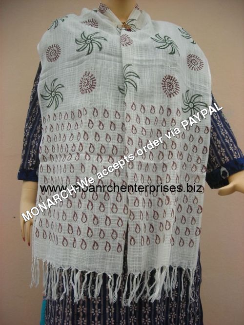 WHITE PRINT STOLE 