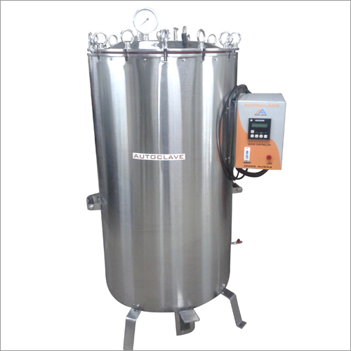 Autoclave - Stainless Steel 304/316, 121°C Temperature, 53-200 Ltr Capacity | Automatic & Semi-Automatic Options, Microprocessor Control, Foot Lifting System