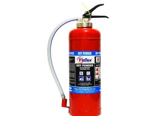Red Portable Dcp Cartridge Type Fire Extinguisher