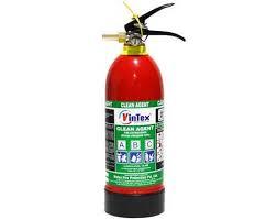 Red Portable Clean Agent Type Fire Extinguisher