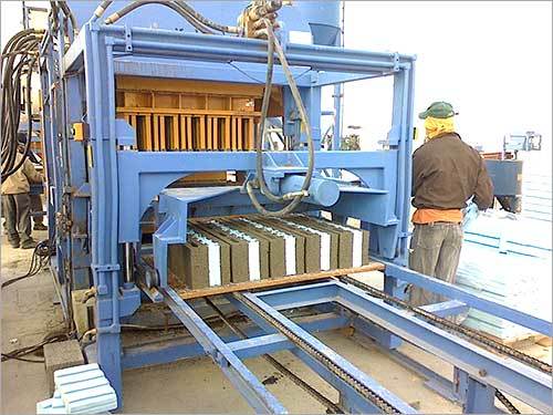 स्टेशनरी ब्लॉक बनाने वाली मशीन