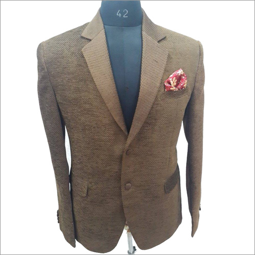 जूट मखमली ब्लेज़र