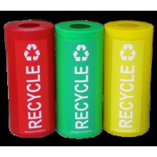 Red Polypropylene Color Coding Bin