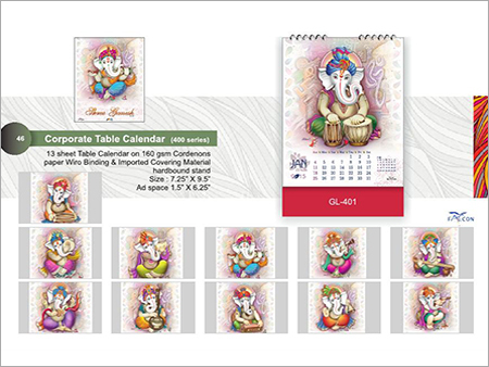 Corporate Table Calendar