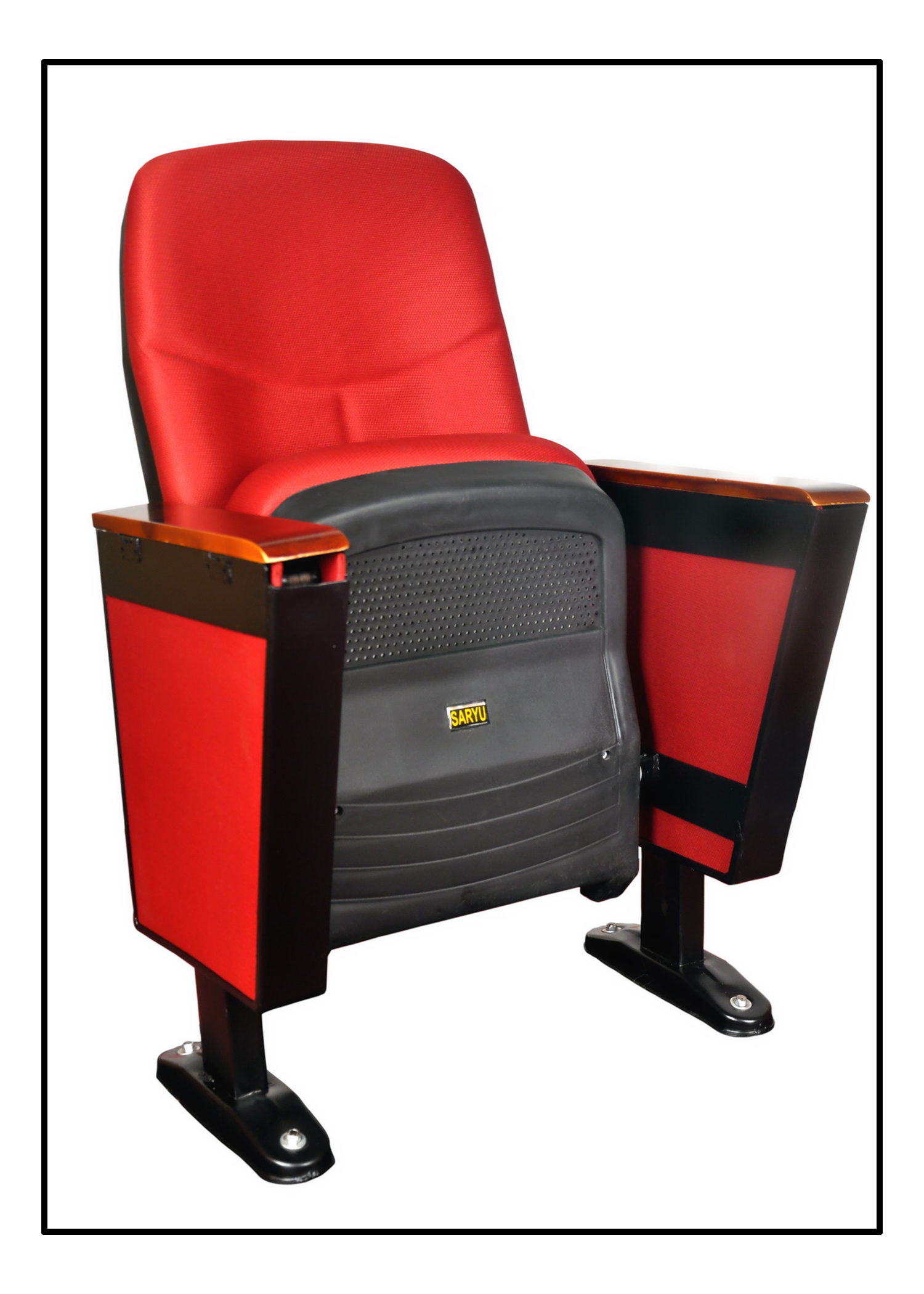 Plastic Auditorium Chairs With Writing Tablet