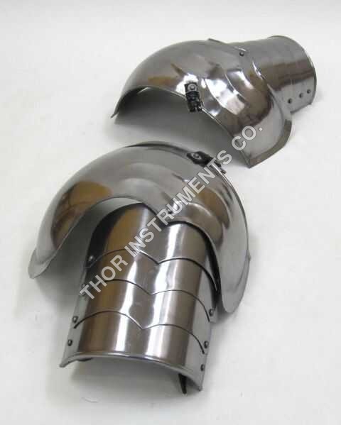 आर्मर सोल्डर मेडिवल मसल सूट ऑफ जैकेट